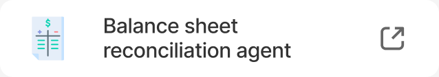 Balance Sheet Reconciliation Agent