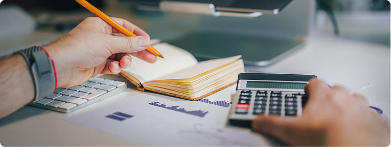 Calculating costs from a spreadsheet by hand